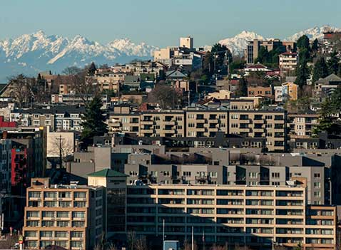 Photo of Capital Hill multifamily units in Seattle.