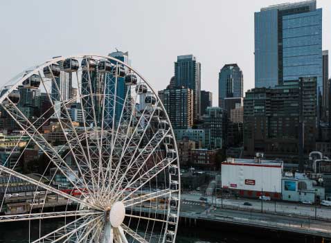 The Big Wheel in Seattle for the Seattle Commercial Real Estate Blog.