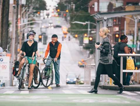 Seattle bicycle lanes